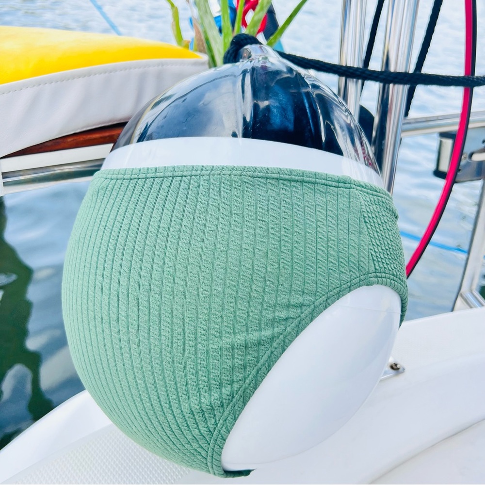 SHEIN Green Ribbed Bikini Set - Picture 9 of 15